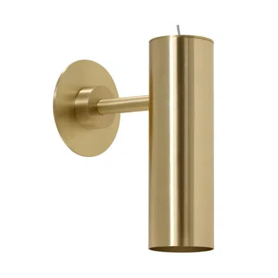 Cto Lighting Heron Wall Sconces In Satin Brass