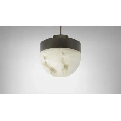Cto Lighting Lucid Pendant Light In Satin Brass