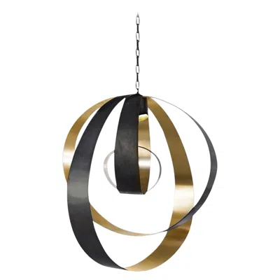 Pre-owned Cto Lighting Lunar Medium Pendant By  In Gold