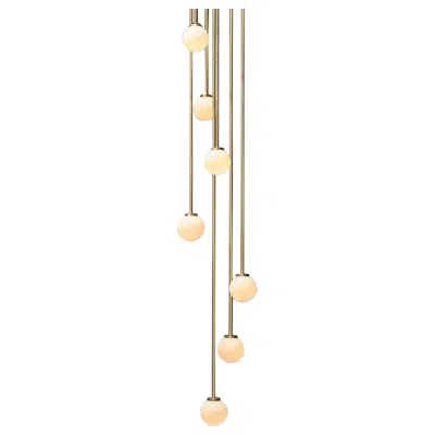Pre-owned Cto Lighting Mezzo Cluster Round By  In Sand