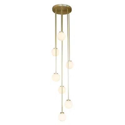Pre-owned Cto Lighting Mezzo Cluster Round By  In White
