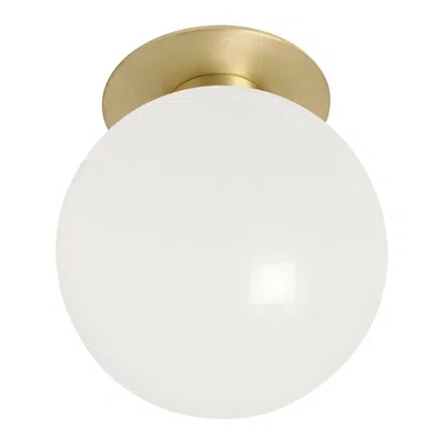 Pre-owned Cto Lighting Mezzo Large Flush Lamp By  In Sand