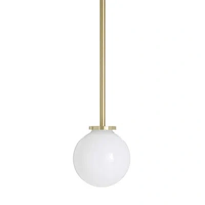 Cto Lighting Mezzo Pendant Light In Satin Brass