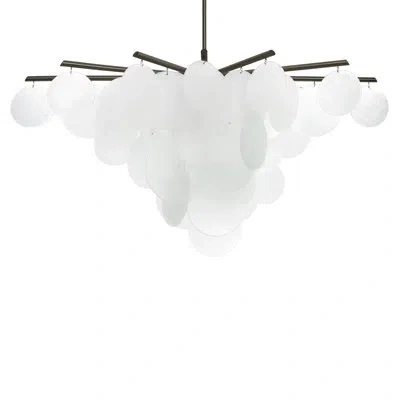 Cto Lighting Nimbus Chandelier In Dark Bronze