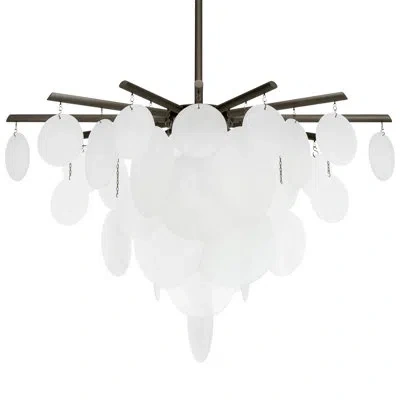 Cto Lighting Nimbus Medium Chandelier In Dark Bronze