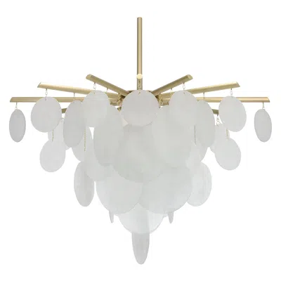 Pre-owned Cto Lighting Nimbus Medium Lamp By  In Transparent