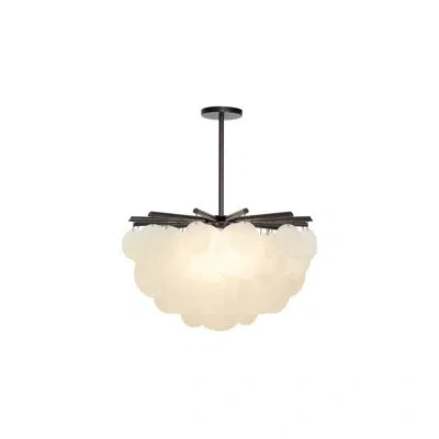 Cto Lighting Nimbus Round Medium Chandelier In Bronze