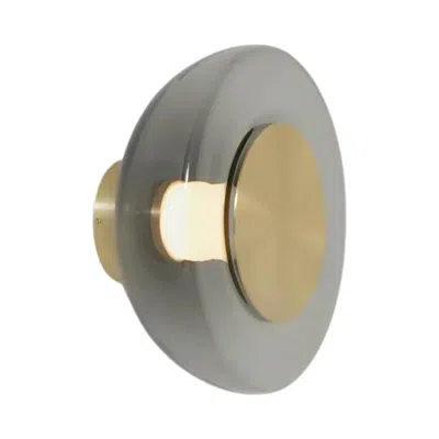 Pre-owned Cto Lighting Pendulum Wall/ceiling Light By  In Transparent