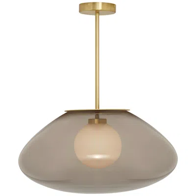 Pre-owned Cto Lighting Petra Large Pendant By  In Brown