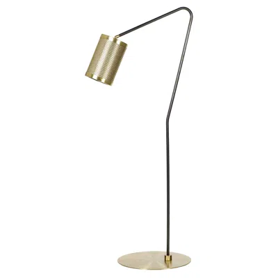 Pre-owned Cto Lighting Pierre Floor Lamp By  In Gold