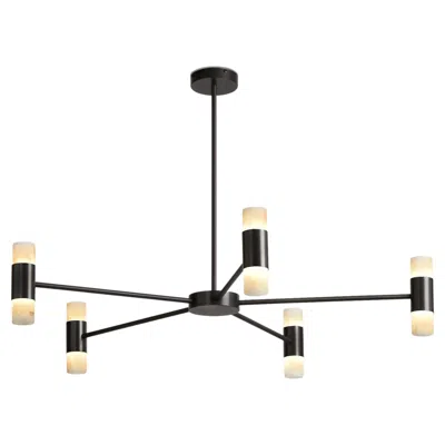 Pre-owned Cto Lighting Roma Pendant By  In Gold