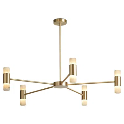 Pre-owned Cto Lighting Roma Pendant By  In Sand