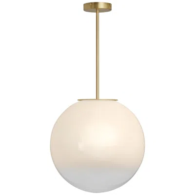 Pre-owned Cto Lighting Skye Medium Pendant By  In Sand