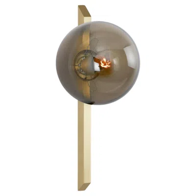 Pre-owned Cto Lighting Tall Gaia Wall Lamp By  In Brown