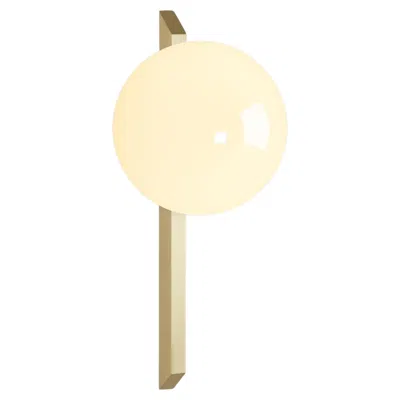 Pre-owned Cto Lighting Tall Gaia Wall Lamp By  In White