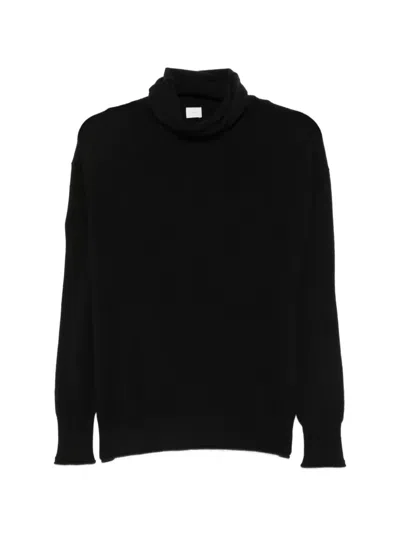C.t.plage Cashmere Roll-neck Sweater In Black