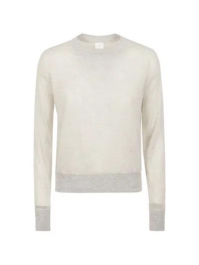 C.t.plage Crew-neck Sweater In White