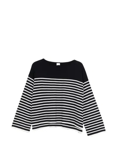 C.t.plage Striped Long-sleeve Sweater In Multi