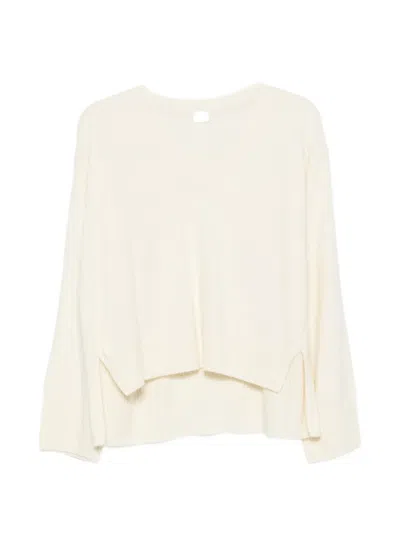 C.t.plage V-neck Wool Sweater In Multi
