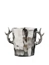 Cu I Seeyou Antler-handle Ice Bucket In Silver