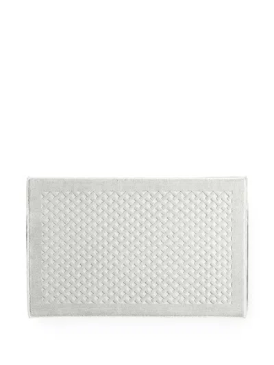 Cu I Seeyou Basket-weave Bath Mat In Gray