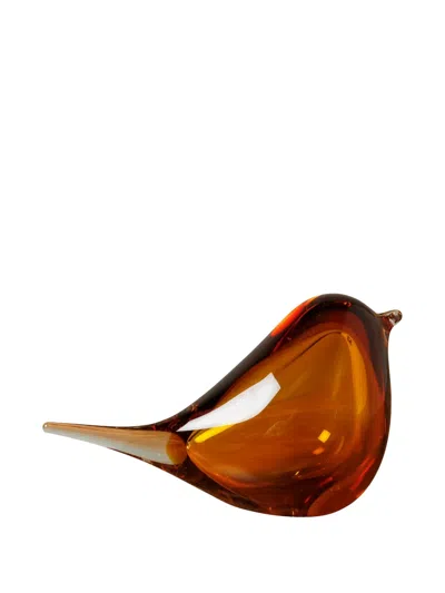 Cu I Seeyou Bird-shaped Paperweight In Orange