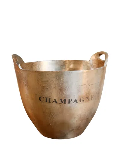 Cu I Seeyou Cuvée De Prestige Champagne Bucket In Gold
