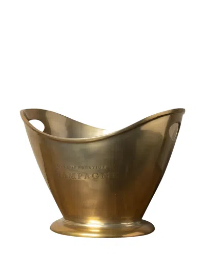 Cu I Seeyou Cuveé De Prestige Ice Bucket In Gold