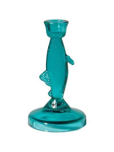 Cu I Seeyou Fish Candlestick In Blue