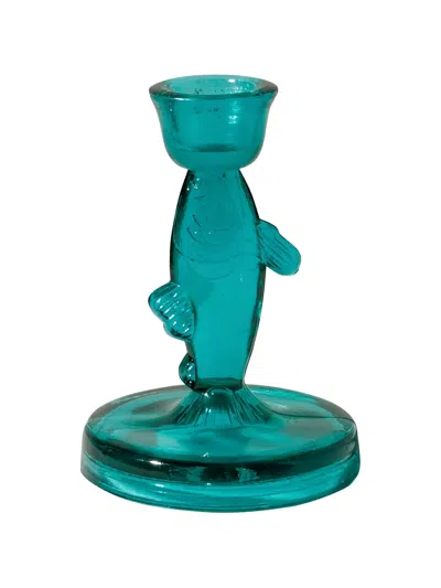 Cu I Seeyou Fish Candlestick In Green