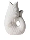 Cu I Seeyou Fish-shaped Vase In White
