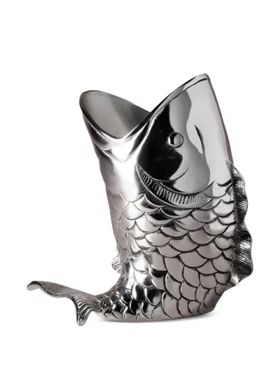 Cu I Seeyou Fish-shaped Wine Cooler In Silver