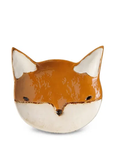 Cu I Seeyou Fox-shaped Plate In Orange