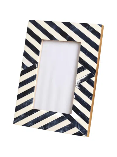 Cu I Seeyou Fun Striped Picture Frame In Multi