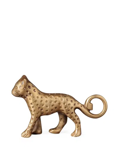 Cu I Seeyou Leopard-motif Bottle Opener In Gold