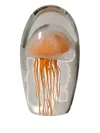 Cu I Seeyou Medusa Paperweight In Orange