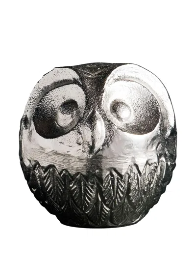 Cu I Seeyou Owl-design Silver Home Decor