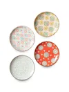 Cu I Seeyou Patterned Ceramic Plates In Multi