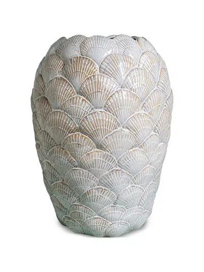 Cu I Seeyou Shell-design Vase In Gray