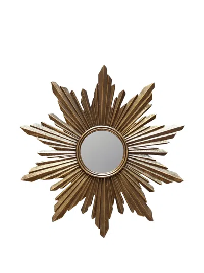 Cu I Seeyou Sunburst-frame Mirror In Gold