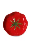 Cu I Seeyou Tomato-design Serving Plate In Red