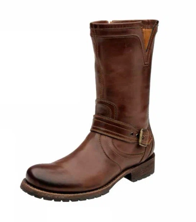 Pre-owned Cuadra 2e09vg Biker Boots Made By  In Yellow