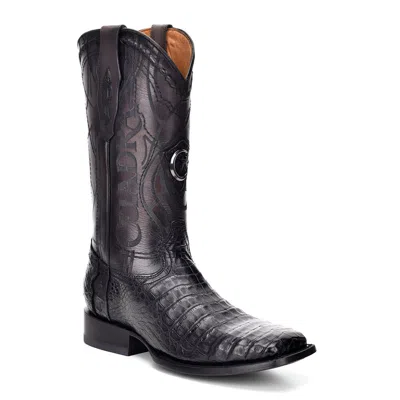 Pre-owned Cuadra 1e1ofy Crocodile Rodeo Western Boots Made By  Boots In Chocolate P