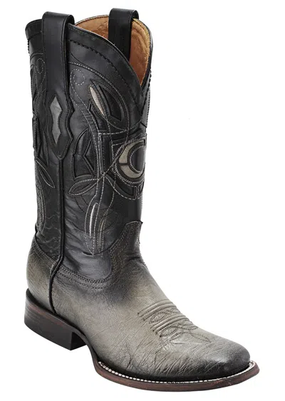 Pre-owned Cuadra Smooth Ostrich Rodeo Western Boots Made By  Boots In Fl Gray