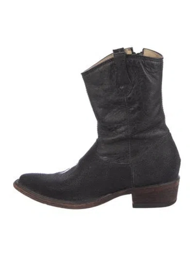 Pre-owned Cuadra Stingray Boots In Blue