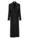 Cuanna Grey Buttoned Coat In Gray