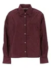 Cuantico Padded Pocket Shirt In Red