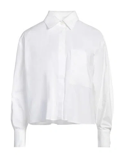 Cuantico Woman Shirt White Size 2 Cotton
