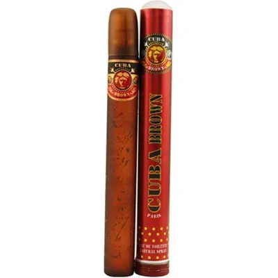 Cuba 1.17 oz Brown Edt Spray For Men - Pack Of 2 In White