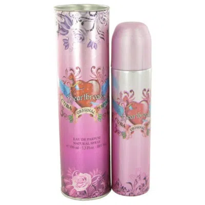 Cuba 2pcs Combo  Heart Breaker Eau De Parfum  Women's Perfume 3.3 oz In Multi